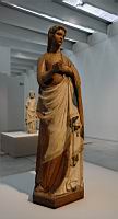 Statue, Ange (Entourage de Nino Pisano, Toscane, v 1360, Bois, polychromie)(2)